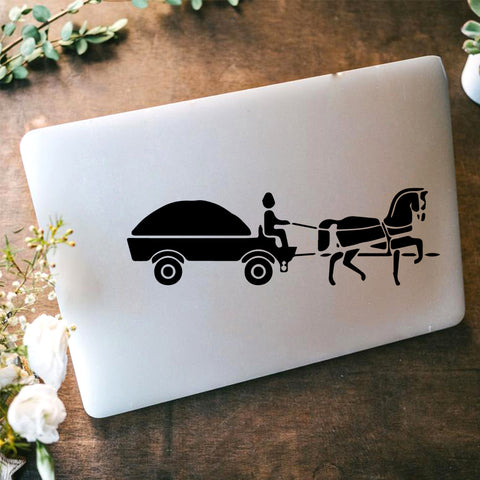 Modern Carriage Vinyl Decal Partial Sticker Sticker Ordinateur Portable Mac Surface Book Skin Decal
