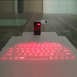 Portable Laser Virtual Projection Keyboard and Mouse