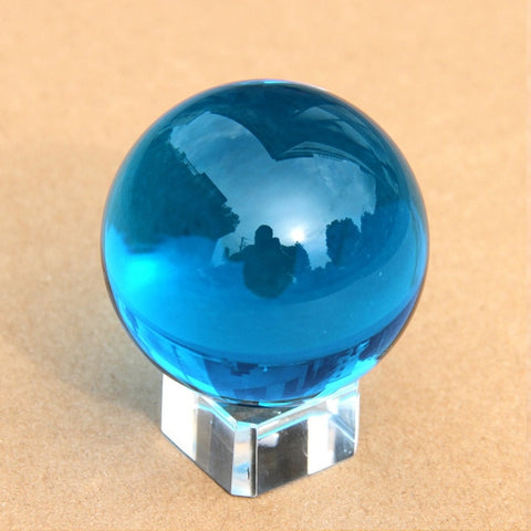Hot Sell Magic Natural Crystal Ball Quartz Feng Shui Photography Glass Crystals Craft Travel Take Pictures Decorative Balls