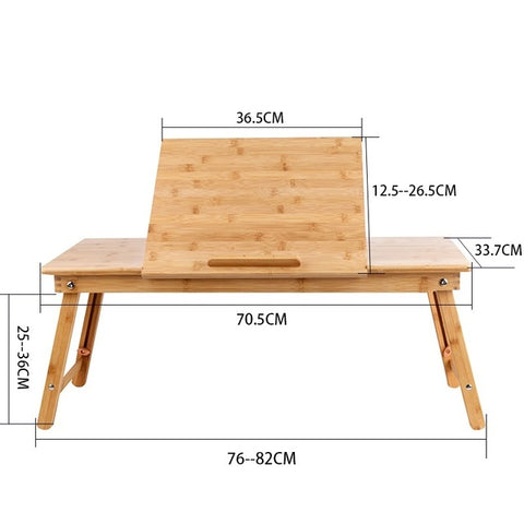 Office Escritorio Mesa Notebook Support Ordinateur Portable Pliante Bamboo Bedside Tablo Laptop Computer Desk Study Table