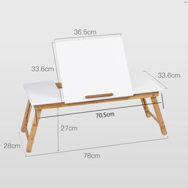 Office Escritorio Mesa Notebook Support Ordinateur Portable Pliante Bamboo Bedside Tablo Laptop Computer Desk Study Table