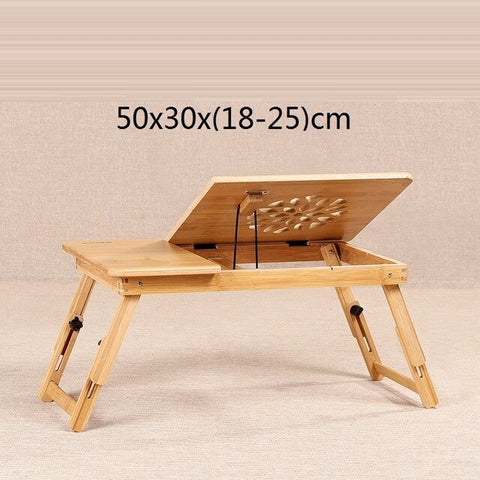 Office Escritorio Mesa Notebook Support Ordinateur Portable Pliante Bamboo Bedside Tablo Laptop Computer Desk Study Table