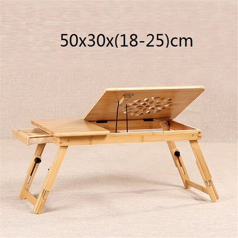 Office Escritorio Mesa Notebook Support Ordinateur Portable Pliante Bamboo Bedside Tablo Laptop Computer Desk Study Table