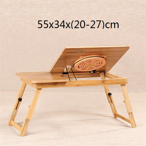 Office Escritorio Mesa Notebook Support Ordinateur Portable Pliante Bamboo Bedside Tablo Laptop Computer Desk Study Table