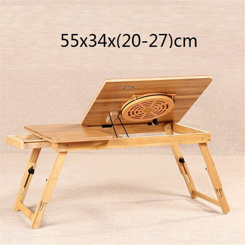 Office Escritorio Mesa Notebook Support Ordinateur Portable Pliante Bamboo Bedside Tablo Laptop Computer Desk Study Table