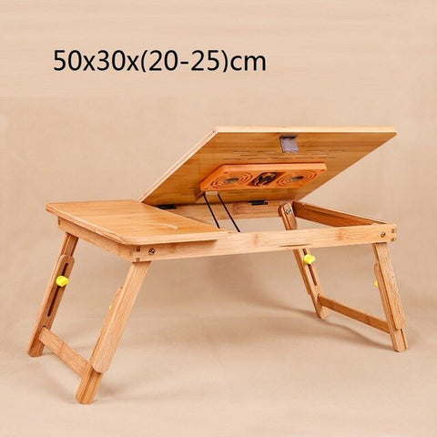 Office Escritorio Mesa Notebook Support Ordinateur Portable Pliante Bamboo Bedside Tablo Laptop Computer Desk Study Table