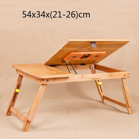 Office Escritorio Mesa Notebook Support Ordinateur Portable Pliante Bamboo Bedside Tablo Laptop Computer Desk Study Table