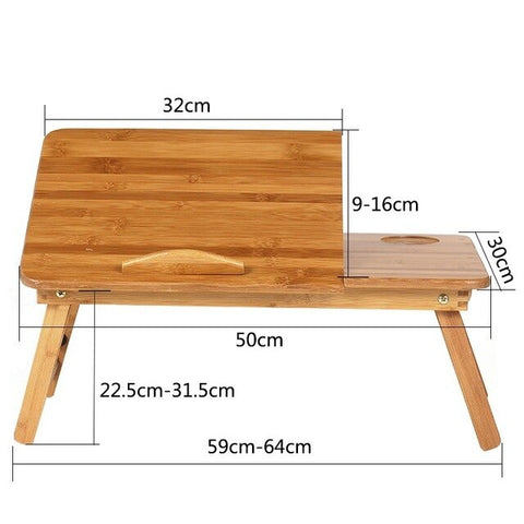 Office Escritorio Mesa Notebook Support Ordinateur Portable Pliante Bamboo Bedside Tablo Laptop Computer Desk Study Table