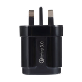 Quick Charge 3.0 Usb Charger Uk Plug Qc3.0 Fast Charger For Samsung S10 S9 Xiaomi Mi 9 Huawei