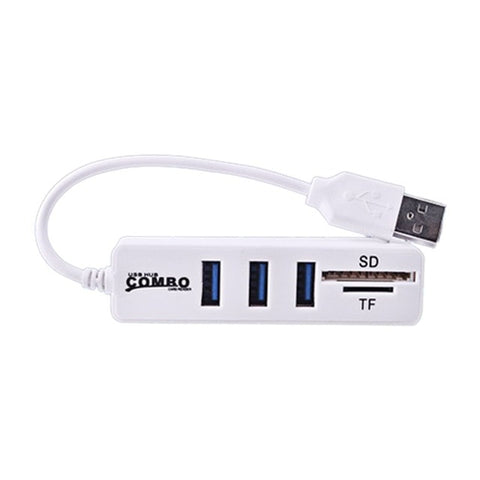 Mini USB Hub 3.0 Multi USB 3.0 Hub USB Splitter 3 Port Hub With TF SD Card Reader 6 Port 2.0 Hab Adapter For PC Accessories