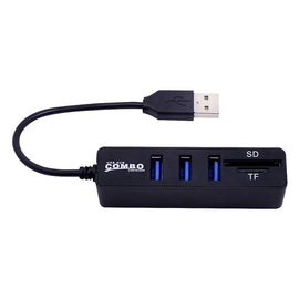 Mini USB Hub 3.0 Multi USB 3.0 Hub USB Splitter 3 Port Hub With TF SD Card Reader 6 Port 2.0 Hab Adapter For PC Accessories