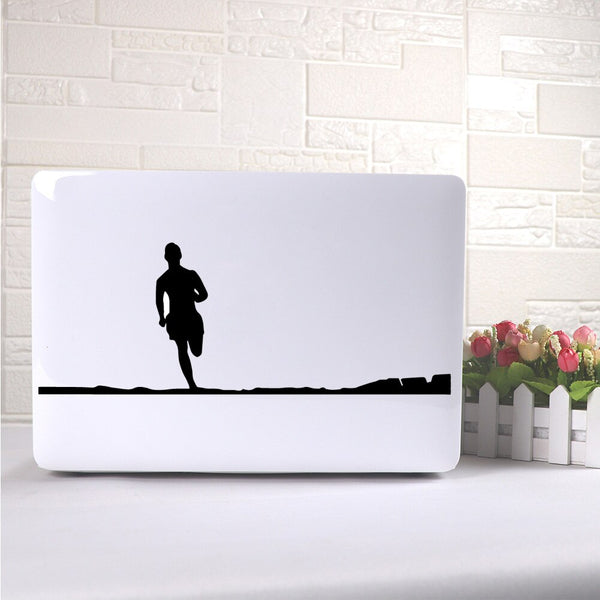 Inspirational Runner Sticker Ordinateur Portable laptop Decal stickers Skin Decor